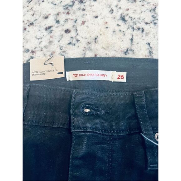 Levi's Women's 721 High Rise Skinny Jeans - Picture 5 of 5